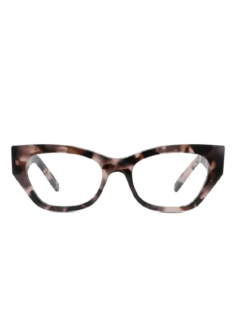 Givenchy Eyewear Óculos de sol gatinho com efeito tartaruga