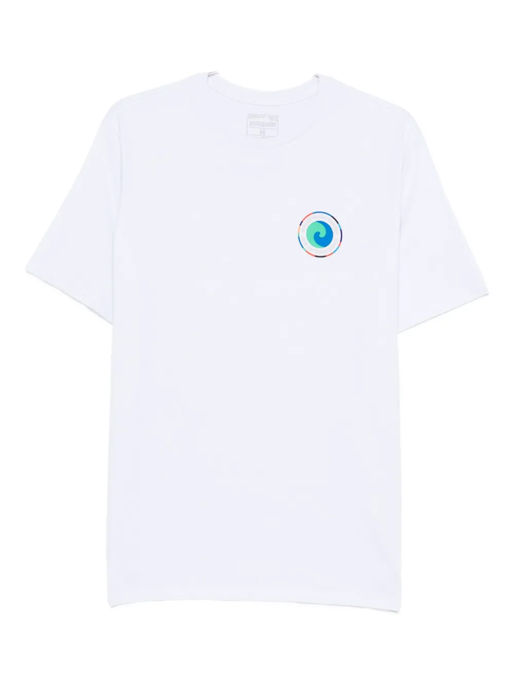 Patagonia T-shirt met logoprint Wit