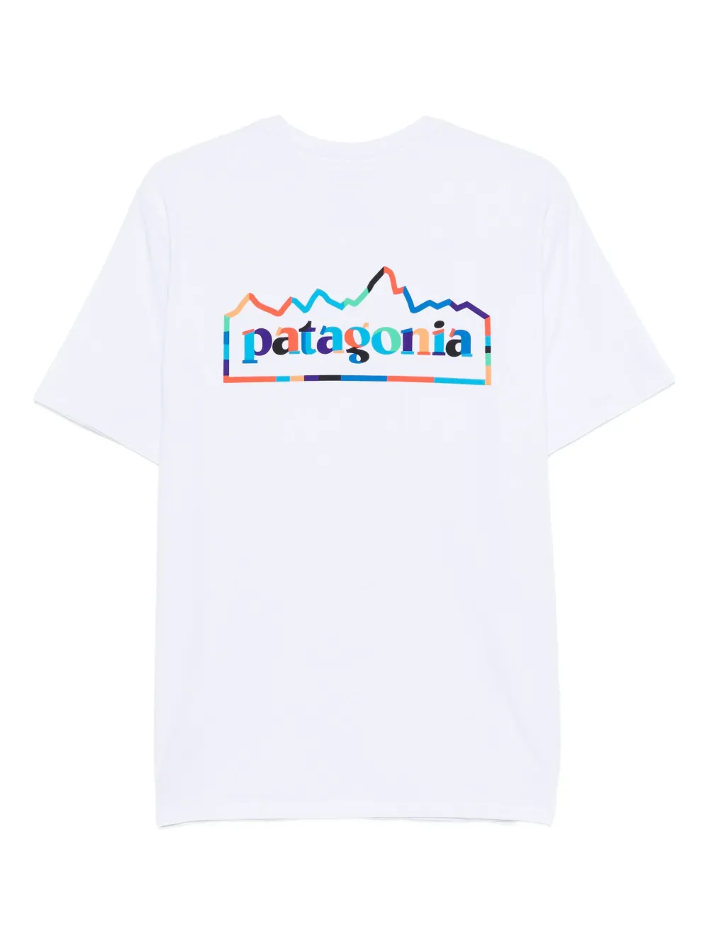 Patagonia T-shirt met logoprint - Wit