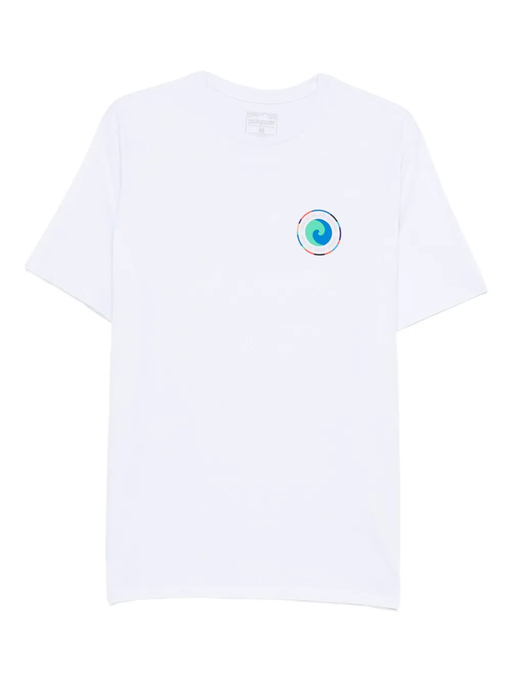 Patagonia T-shirt met logoprint Wit