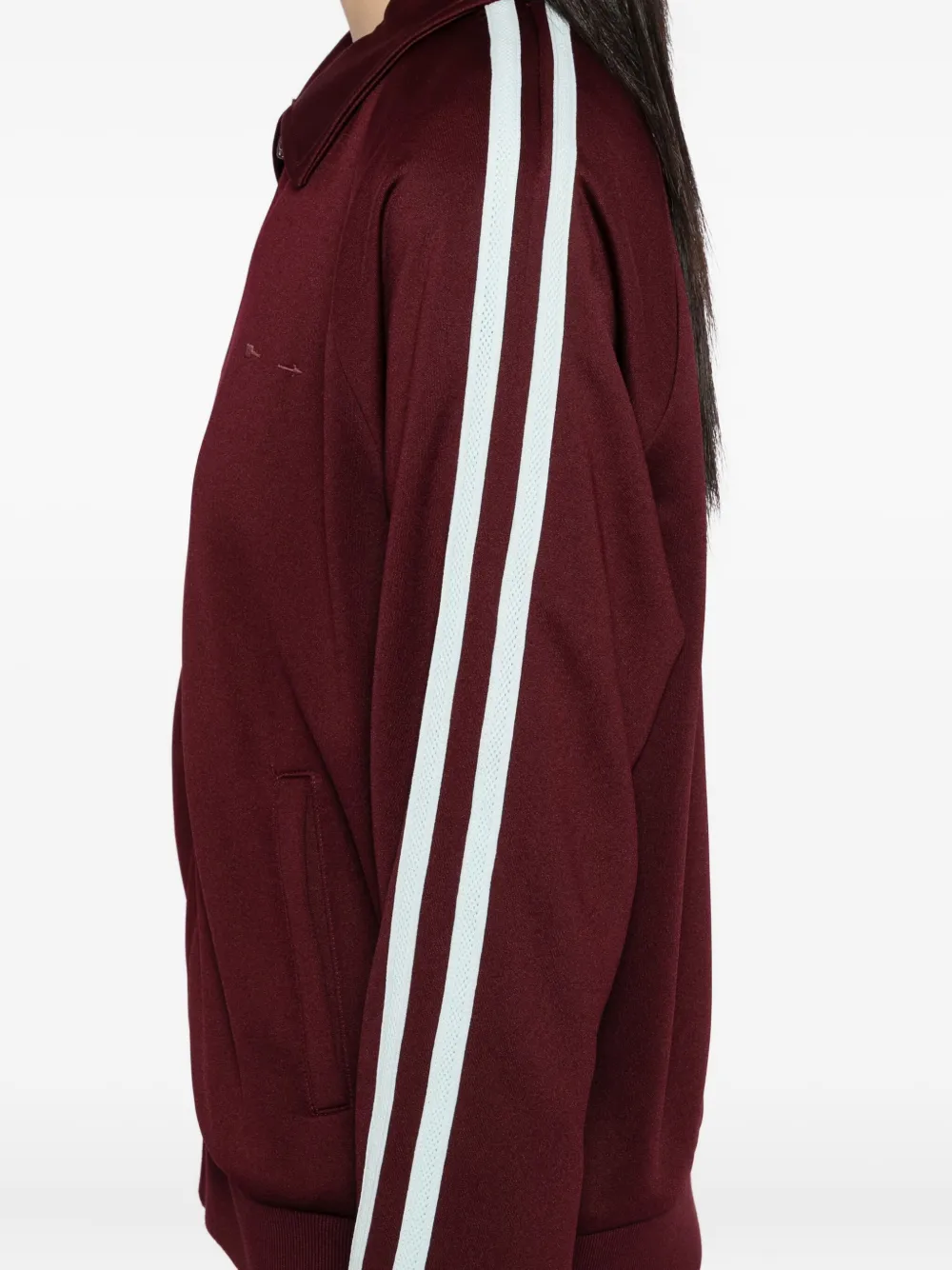 The Upside Vitesse Pari Jacket In Burgundy