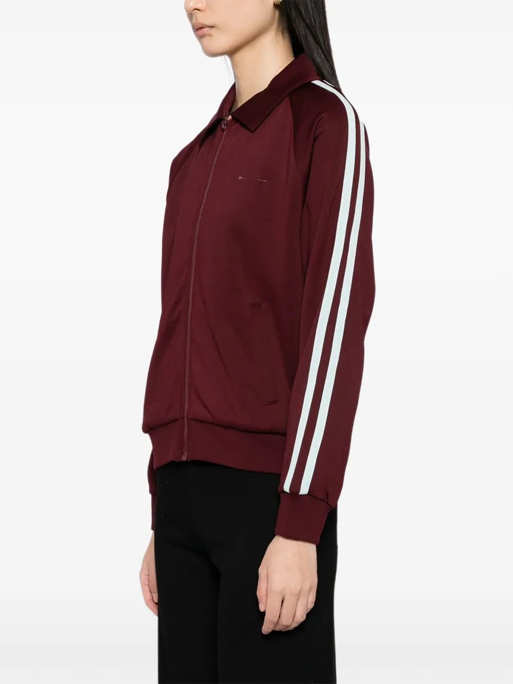 The Upside Vitesse Pari Jacket In Burgundy