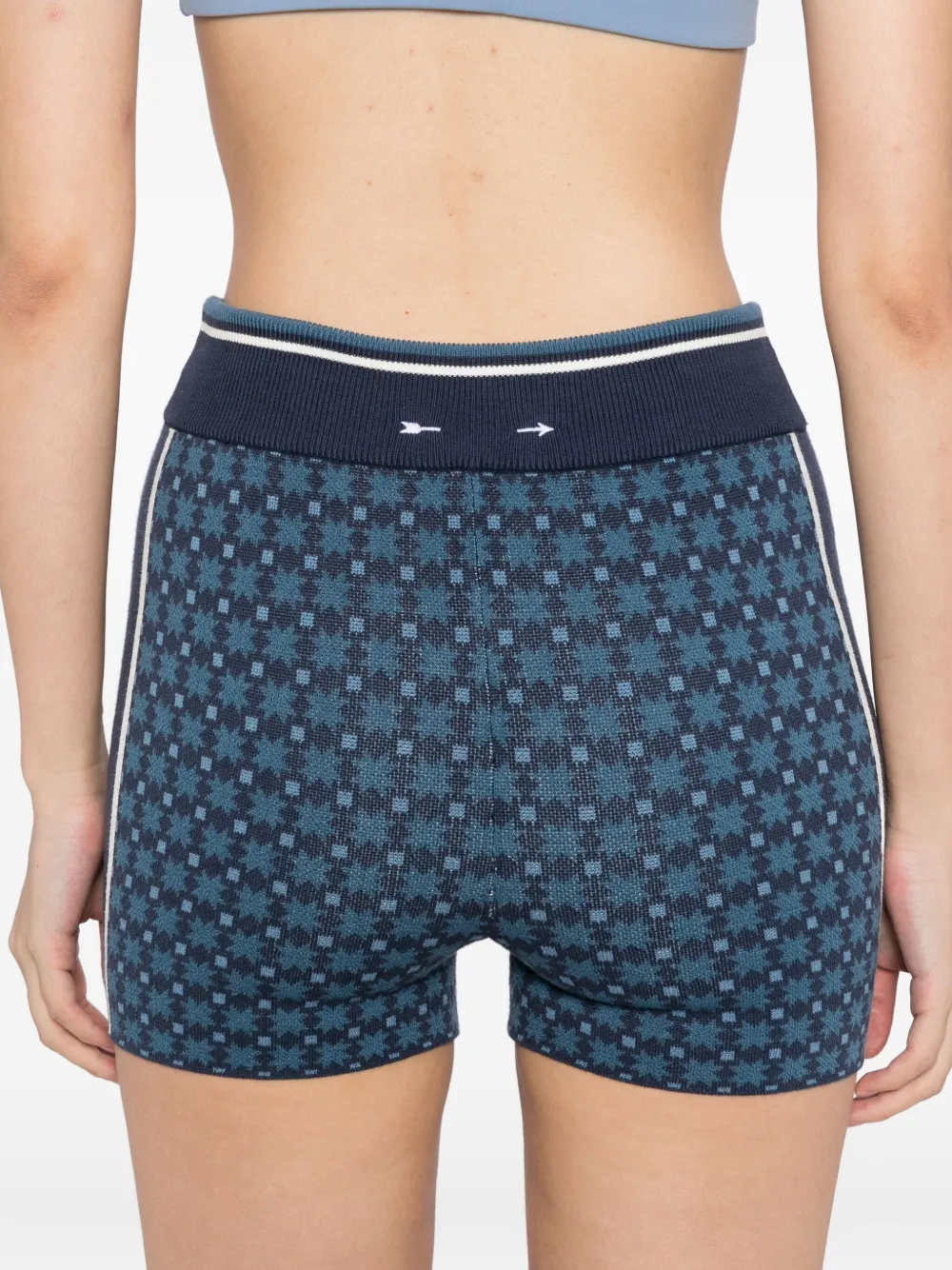 The Upside Lumiere Shorts In Blue