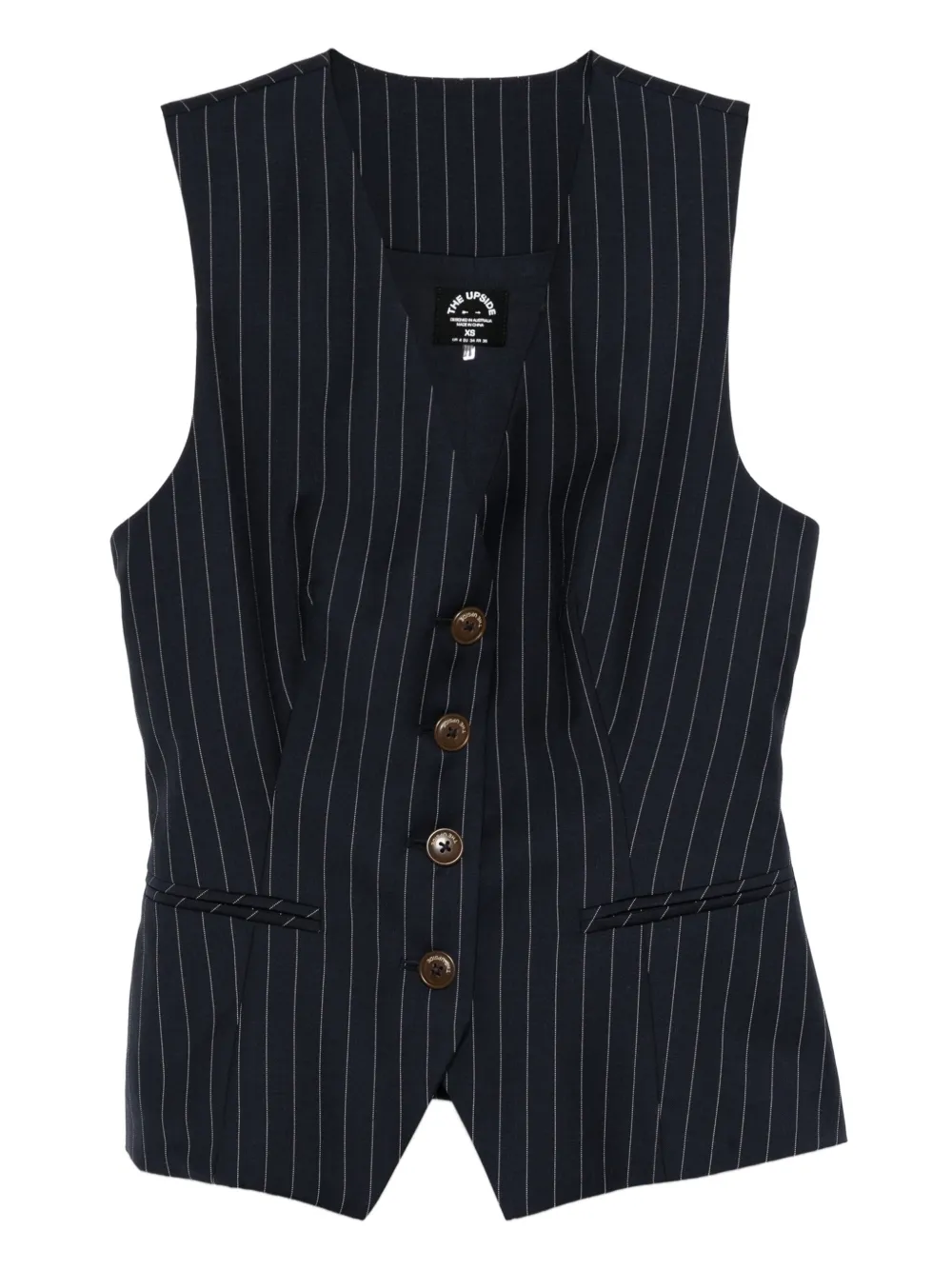 Jackie striped waistcoat