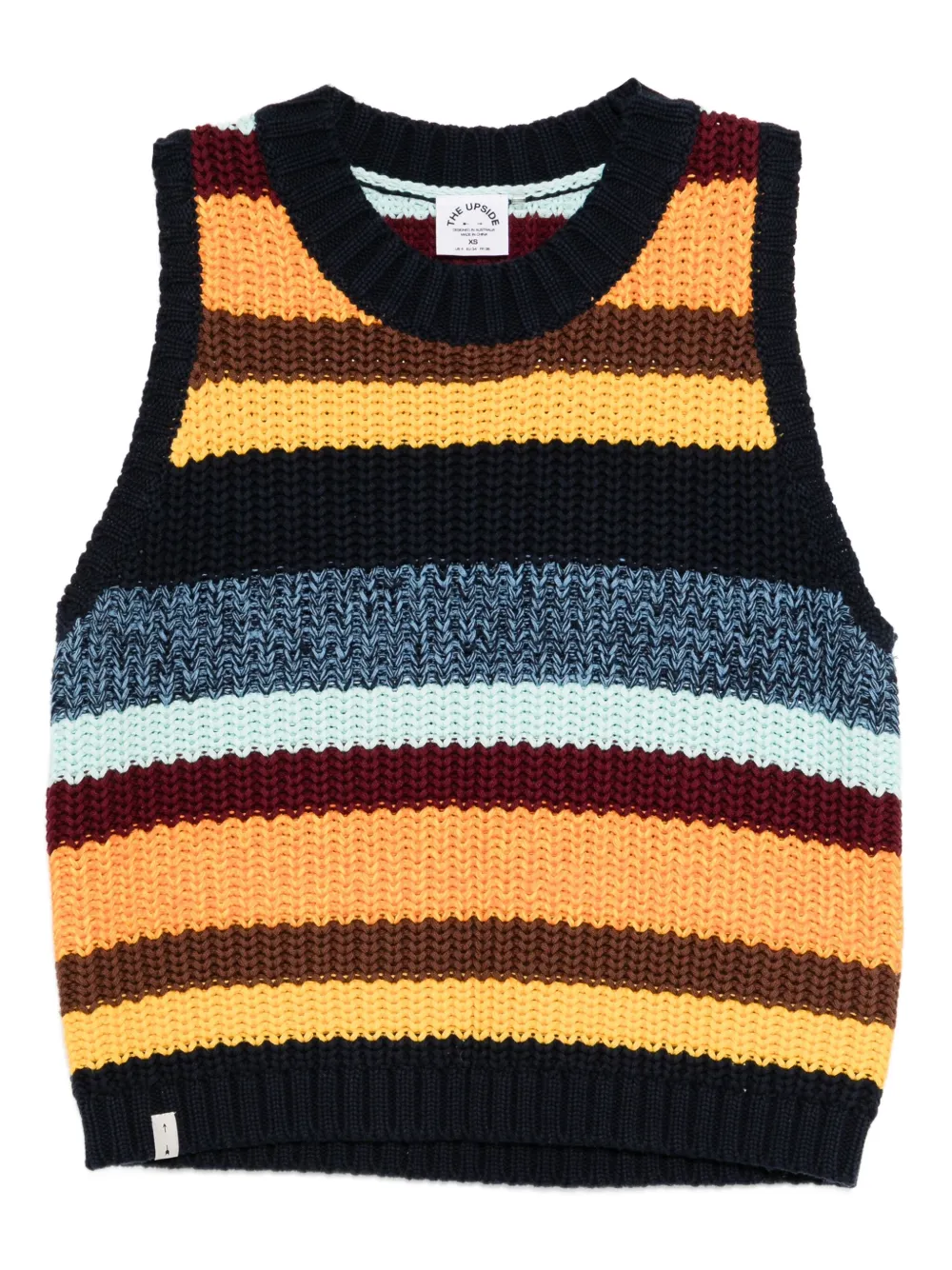 The Upside Nelson gilet Geel