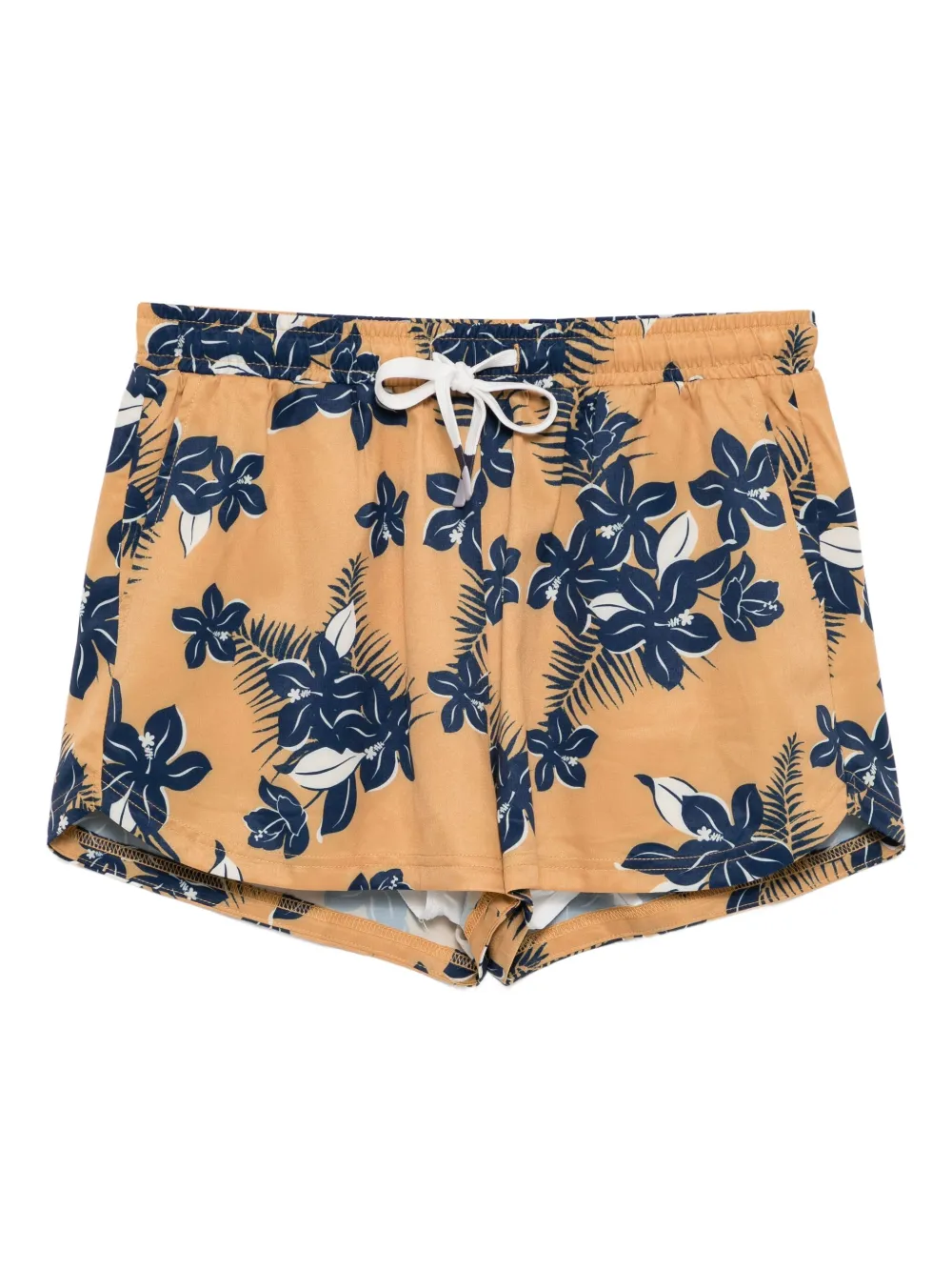The Upside Aruba Billie Running Shorts In Yellow