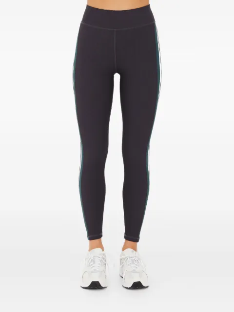 The Upside ribbed side-stripe leggings