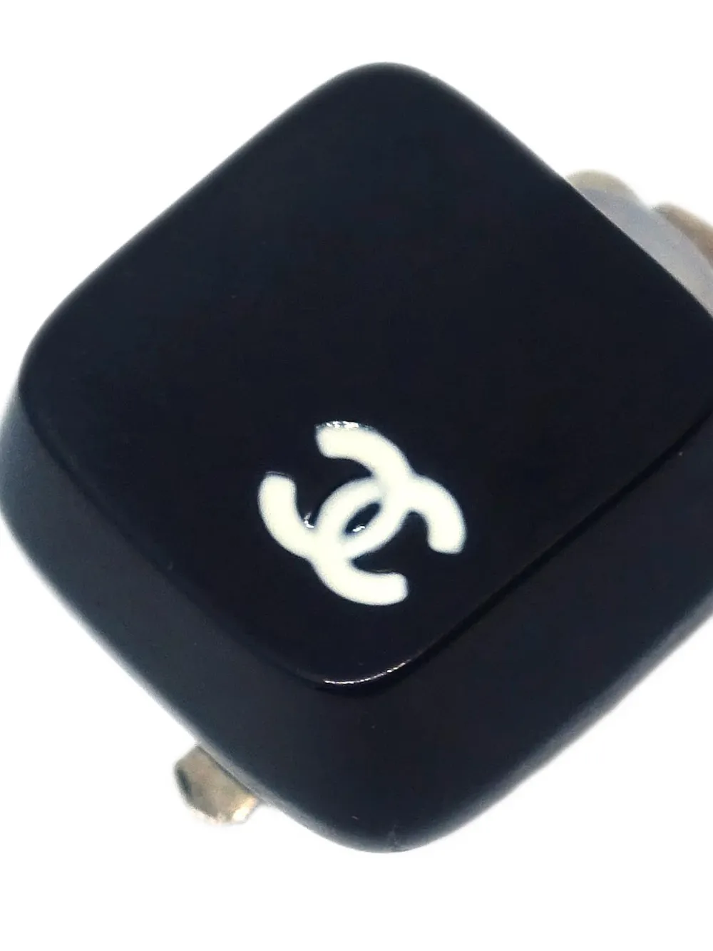 CHANEL Pre-Owned 2000 Square earrings | Pre-Owned | Image 2