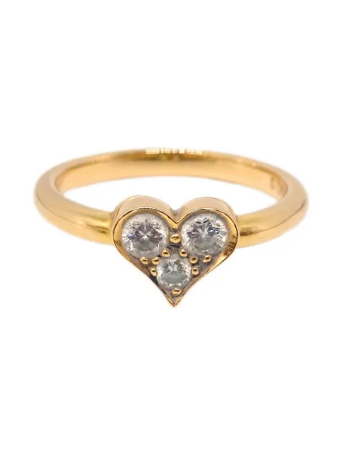 Tiffany & Co. Pre-Owned 1990-2000s 18K rose gold Sentimental Heart ring