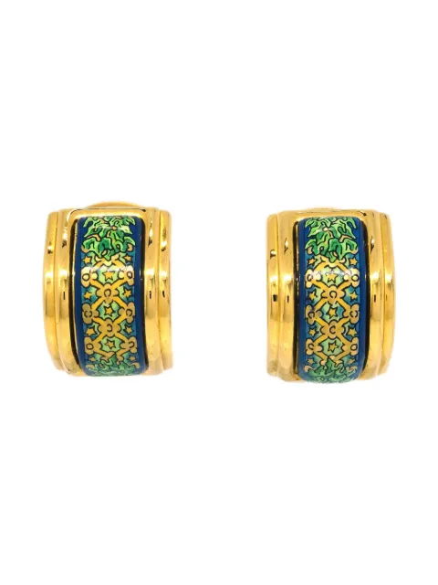 Hermès Pre-Owned 1990-2000s Ware clip-on earrings