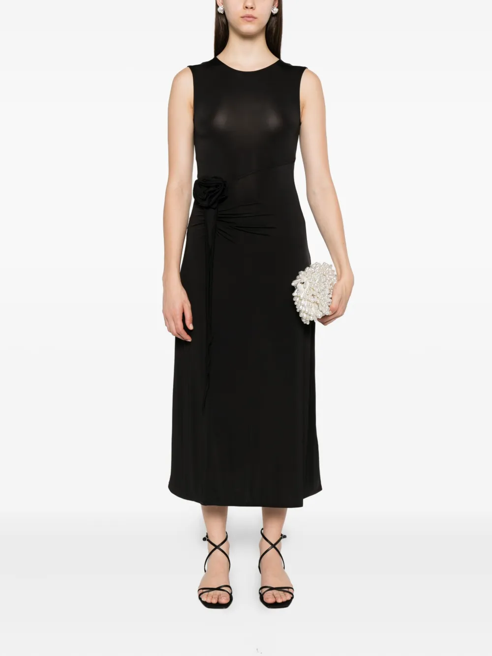Baum Und Pferdgarten rose-detail sleeveless dress | Cocktail & Party Dresses | Image 2