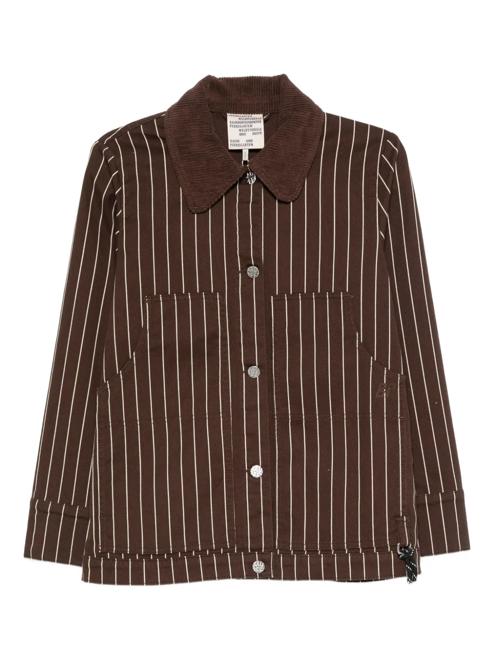 Baum Und Pferdgarten Belinda pinstripe jacket - Marrone