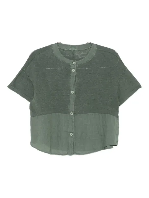 Transit buttoned linen shirt