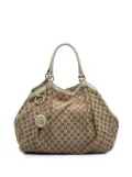 Gucci Pre-Owned 2016-2025 Large GG Canvas Sukey tote bag - Brown