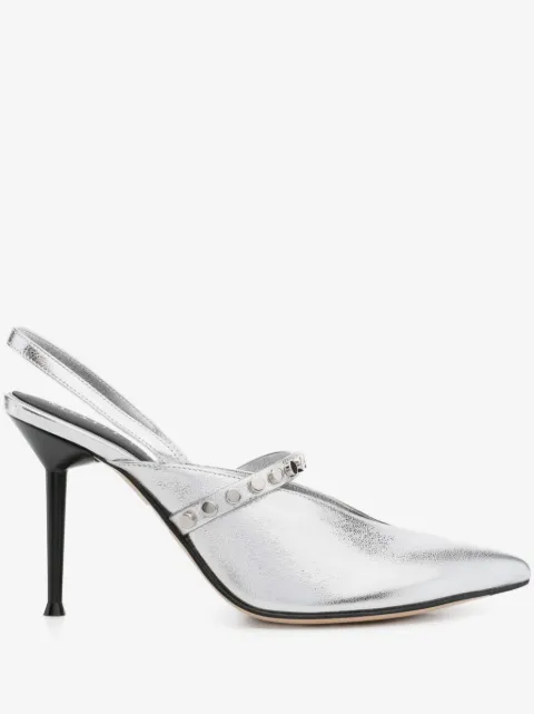 Alexander McQueen 90mm Revel Slingback studded pumps