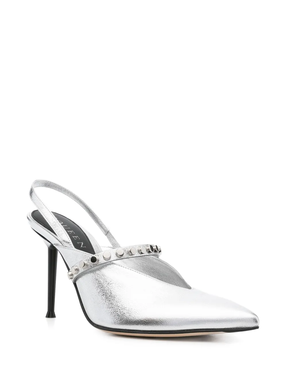 Alexander McQueen 90mm Revel Slingback studded pumps | Heeled Pumps | Image 2