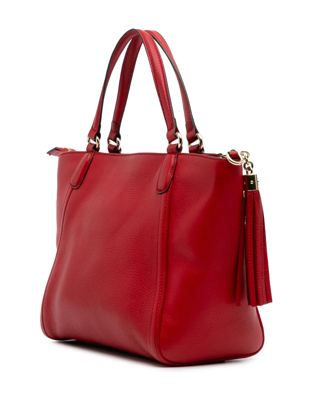 Pre-owned Gucci 2016-2025 Small Leather Soho Cellarius Satchel