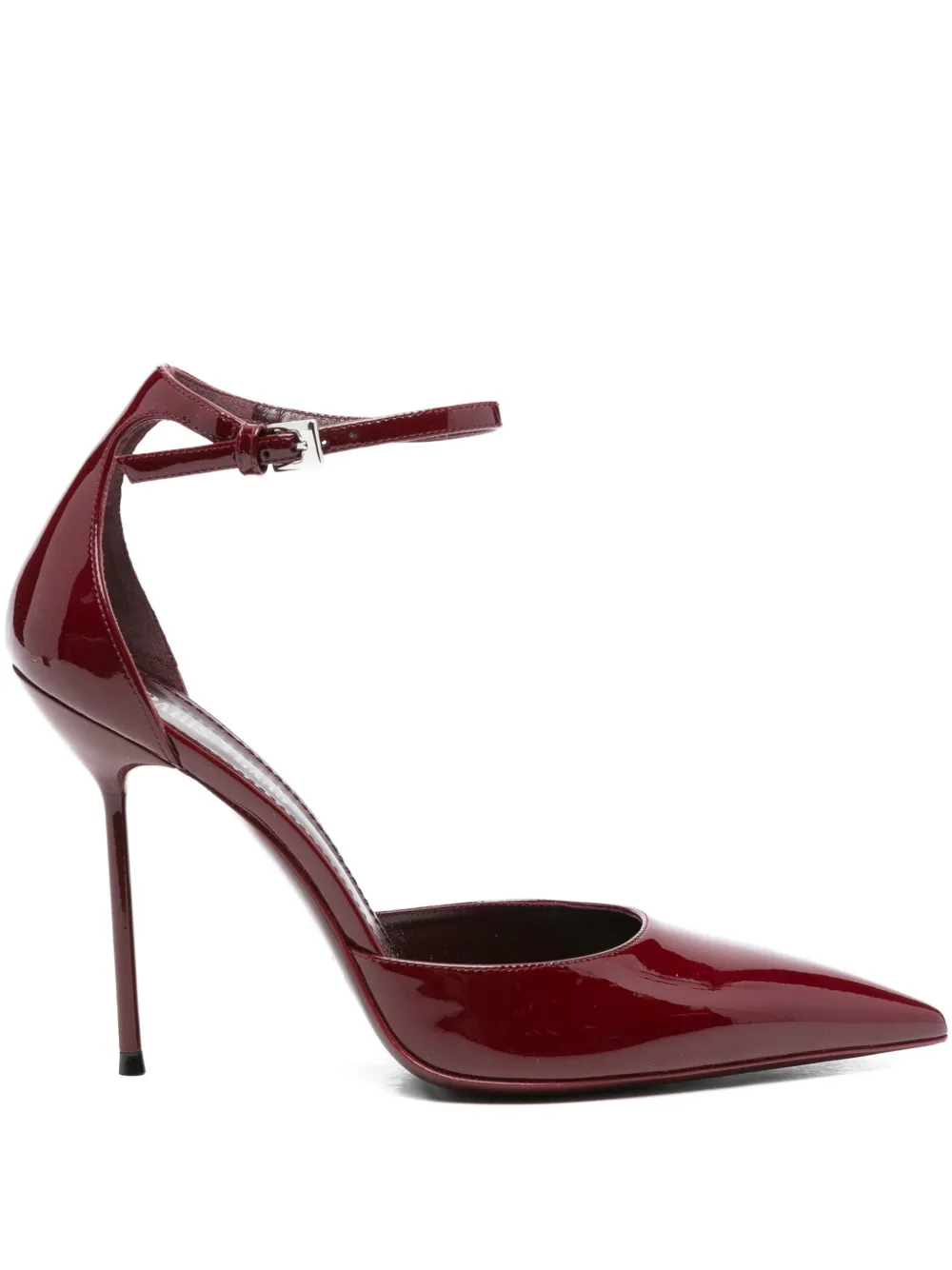 Paris Texas 105mm Lidia ankle-strap pumps Rood