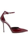 Paris Texas 105mm Lidia ankle-strap pumps - Red