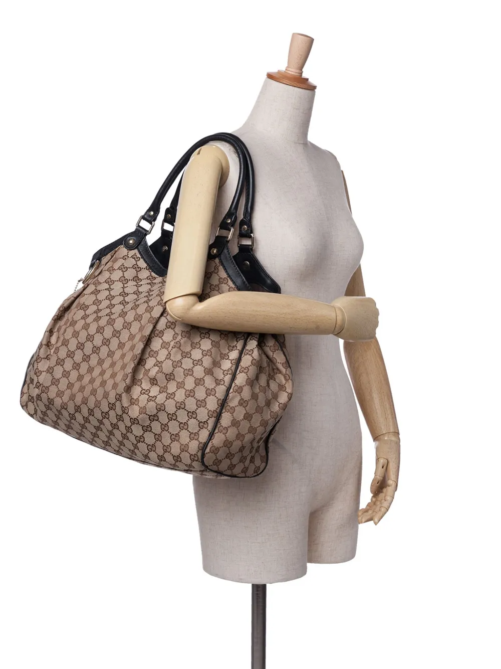 Gucci Pre-Owned 2016-2024 große Sukey Tote Bag aus GG Canvas | Pre-owned & Archive | Image 2