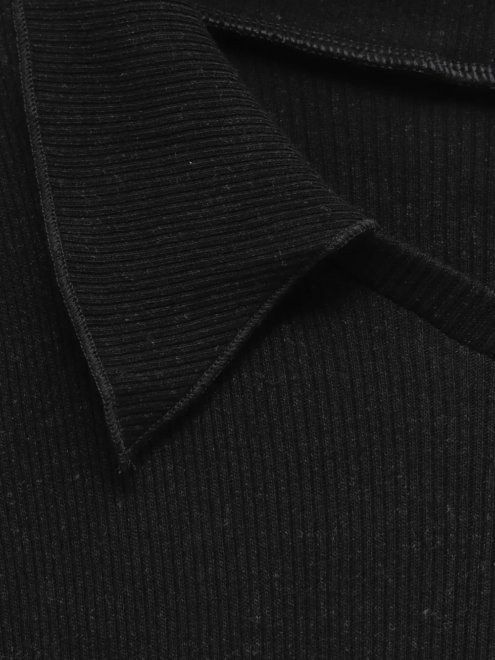 Baserange cotton T-shirt Zwart