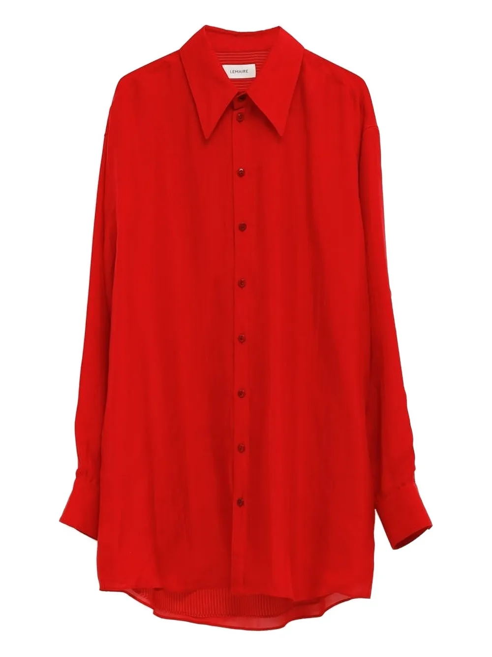 LEMAIRE buttoned blouse | Red | Image 1