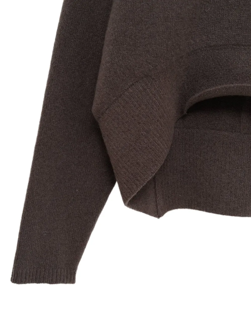 Rick Owens Concordians trui met ronde hals Bruin