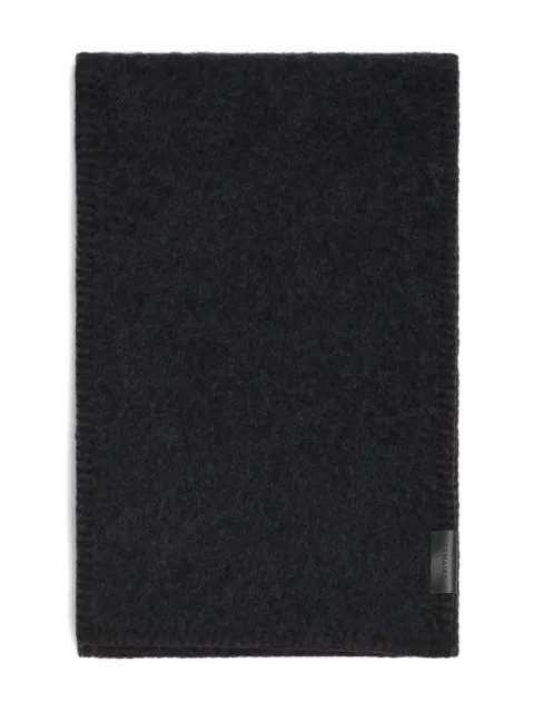 LEMAIRE wool felt-edge scarf