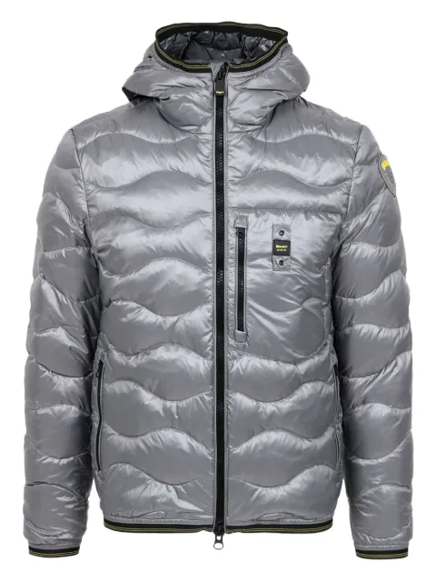 Blauer quilted hooded jacket