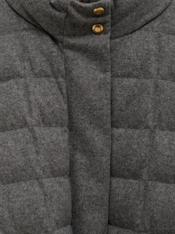 Moncler Bussettes キルティング ジャケット | グレー | FARFETCH JP Moncler Bussettes キルティング ジャケット | グレー | FARFETCH JP