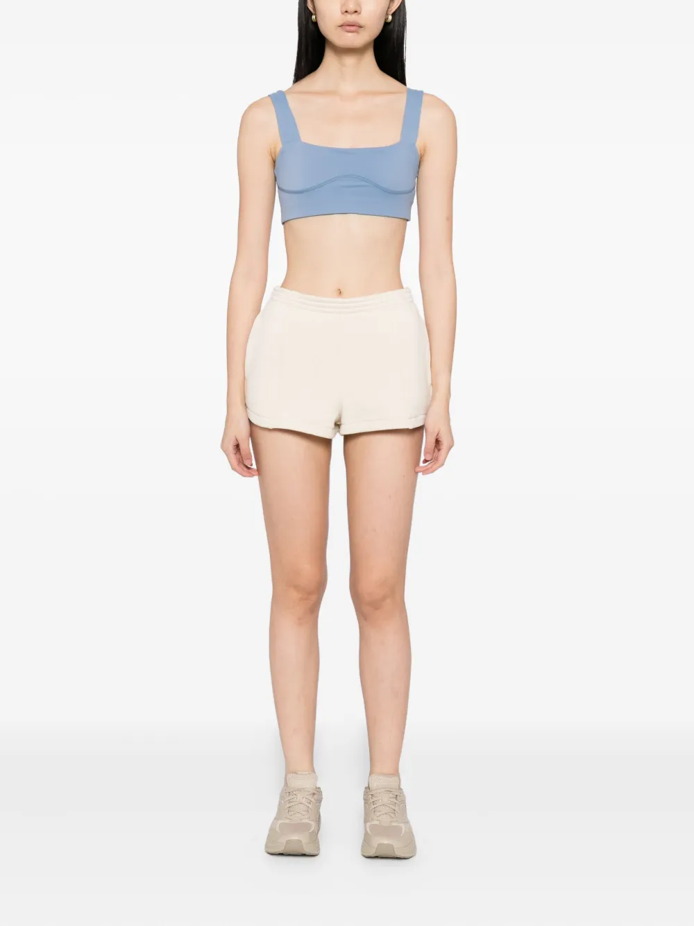 The Upside Hailton Dee Shorts In Neutral