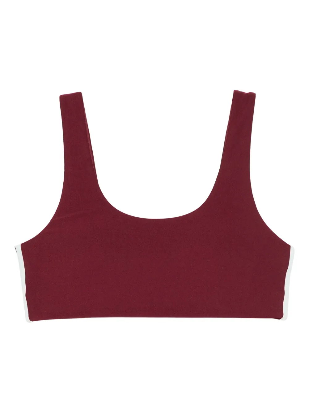 The Upside Oxford Harley sport bra | Red | Image 1