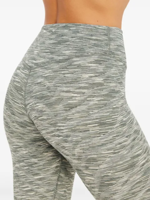 The Upside zebra-print high-waisted leggings
