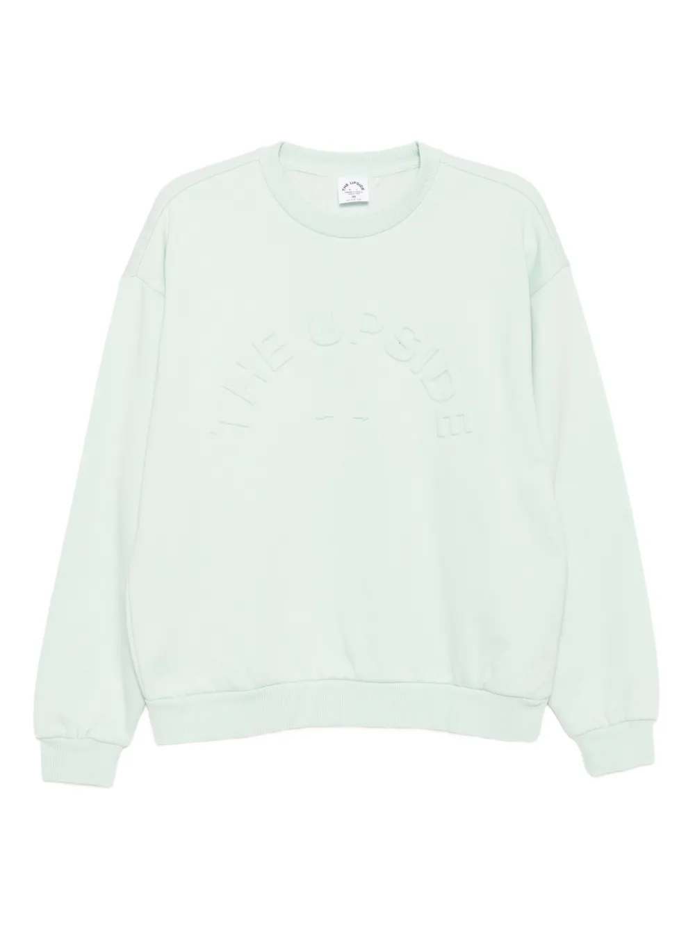 The Upside Sweatshirt mit Logo-Prägung | Grün | Image 1