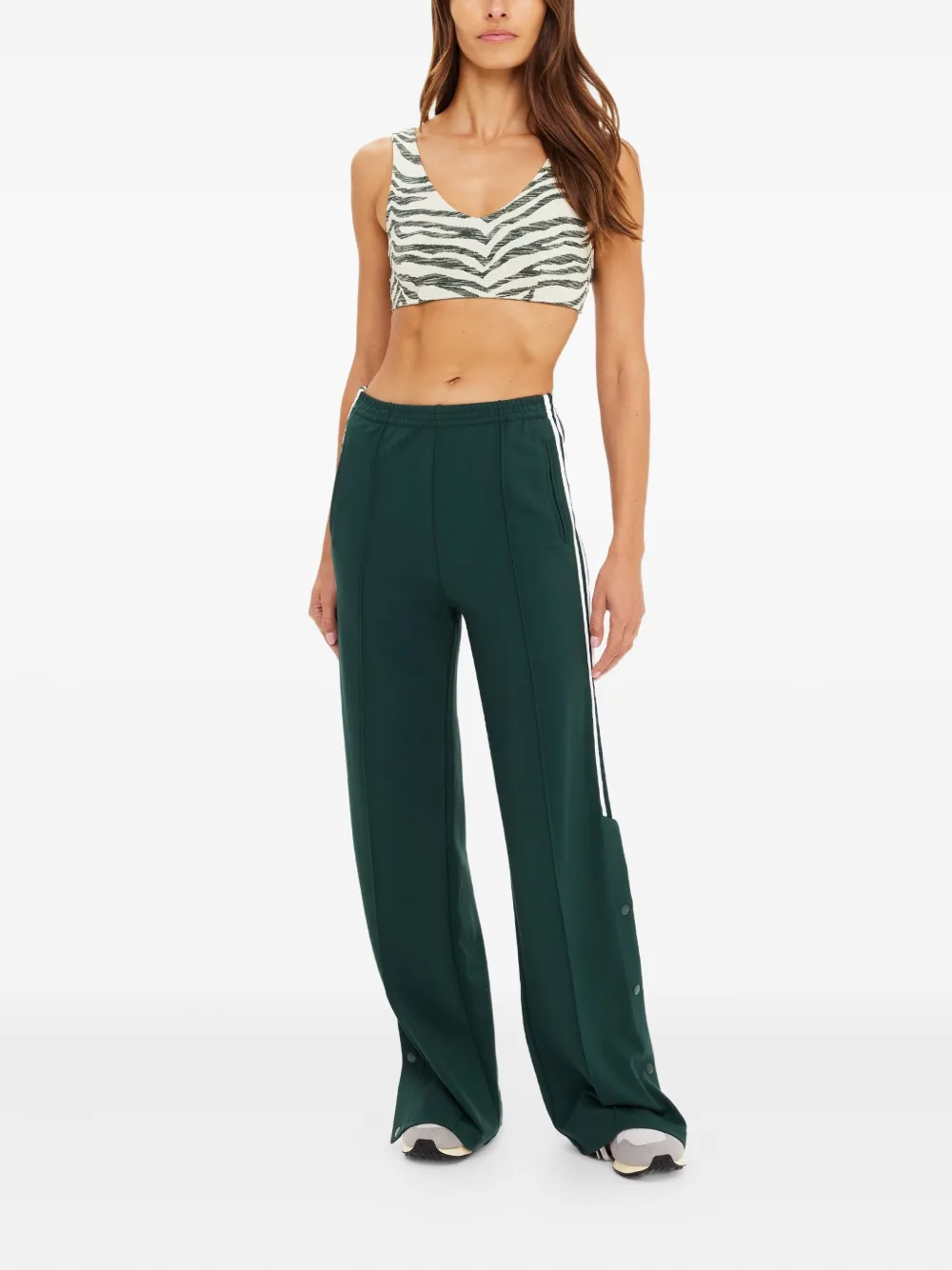The Upside Trainingsbroek met zijstreep - Groen
