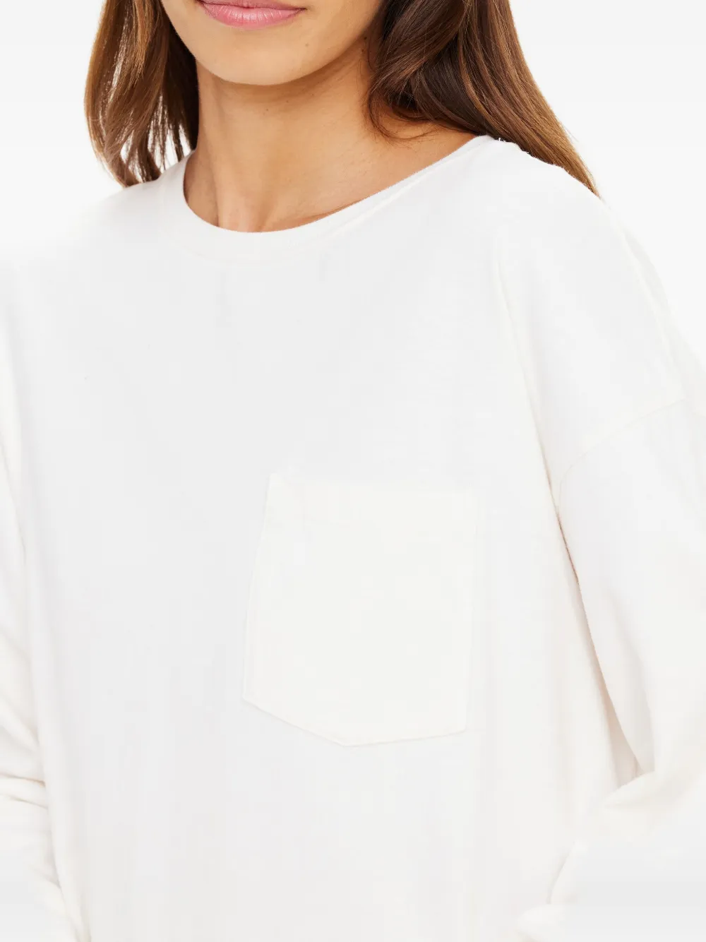 The Upside Soho Cara T-shirt met print Beige