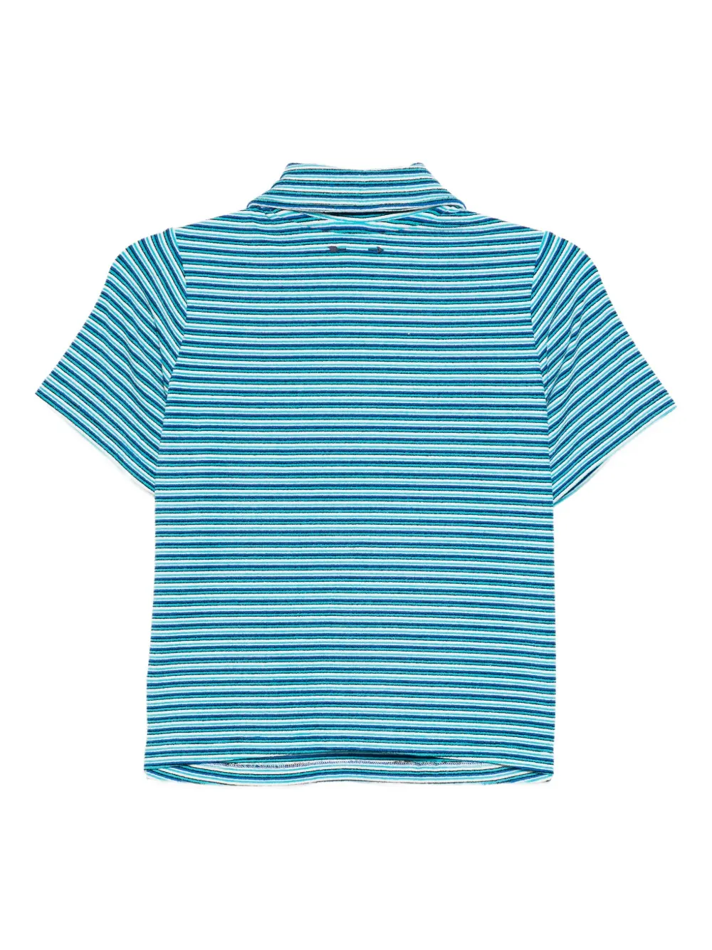 The Upside Poloshirt met geborduurd logo Blauw