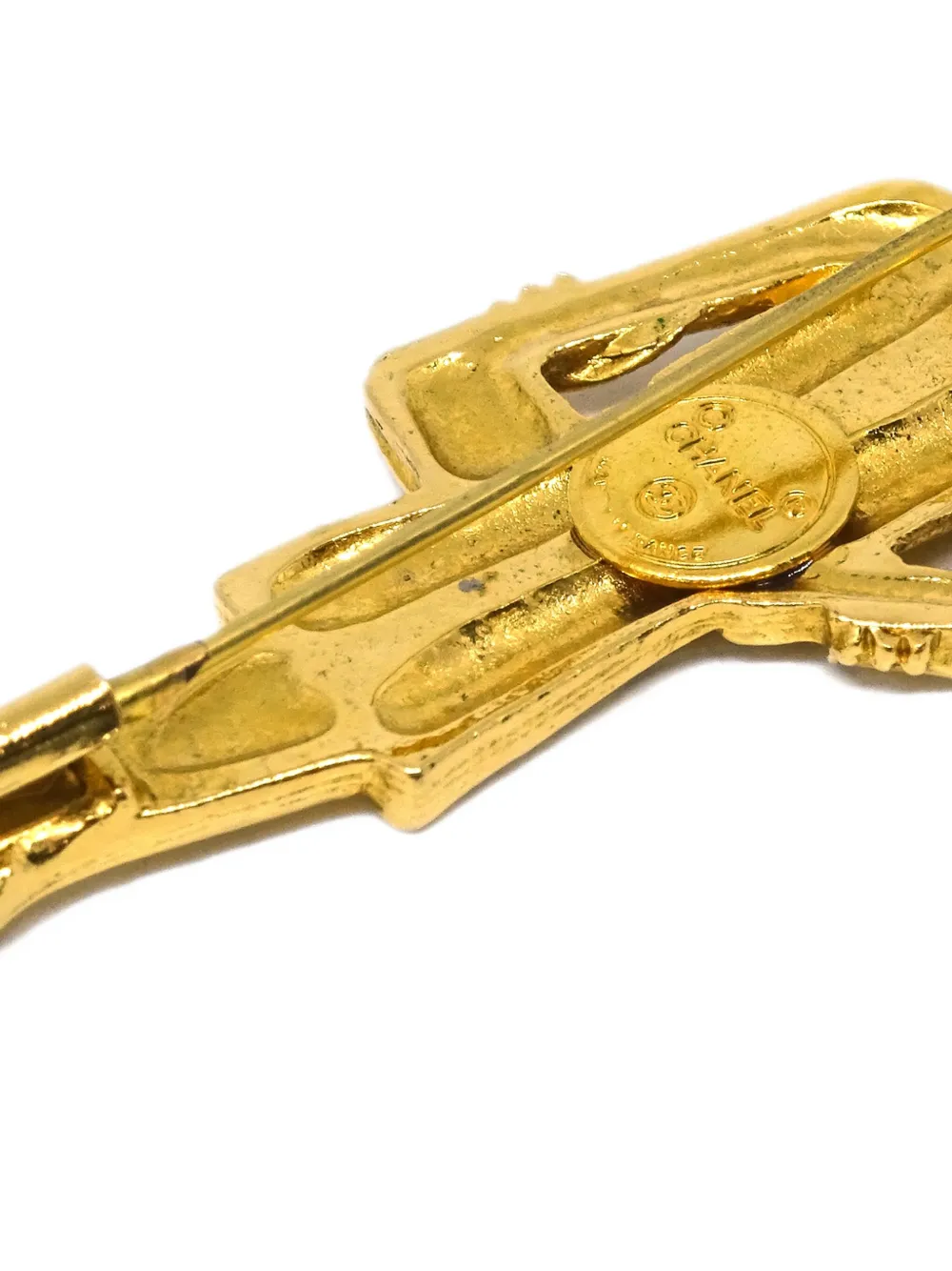 CHANEL Pre-Owned 1990-2000s Mademoiselle brooch | Pre-Owned | Image 2