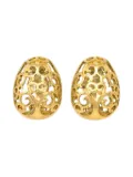 Saint Laurent Pre-Owned 1990-2000s clip-on earrings - Gold