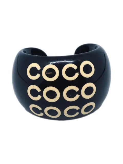 CHANEL Pre-Owned 2001 pattern ring