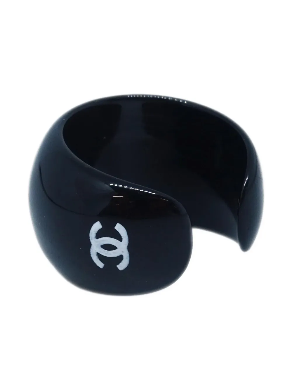 Pre-owned Chanel 2001 Pattern Ring