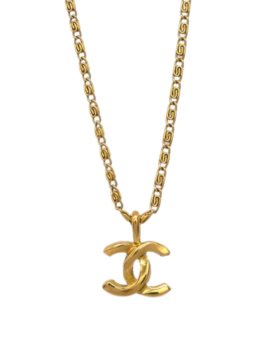 CHANEL Pre-Owned 1982 CC Chain pendant necklace | Pre-Owned | Image 2