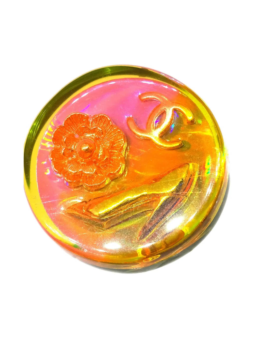 CHANEL Pre-Owned 1997 Button clip-on earrings | Pre-Owned | Image 2