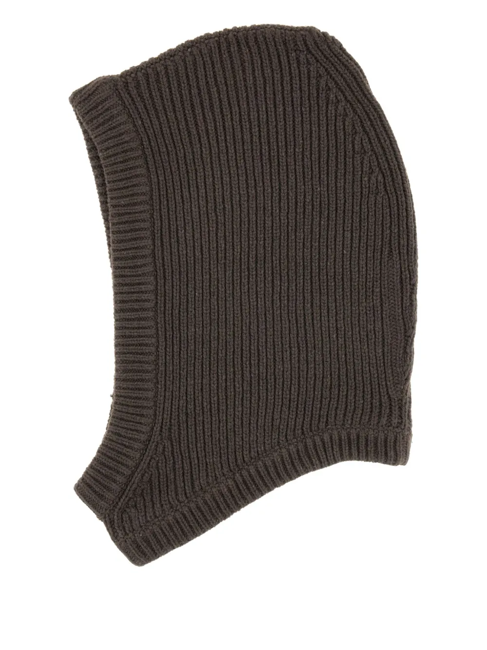 Rick Owens Stretch Ribbed Texture Hat In Black