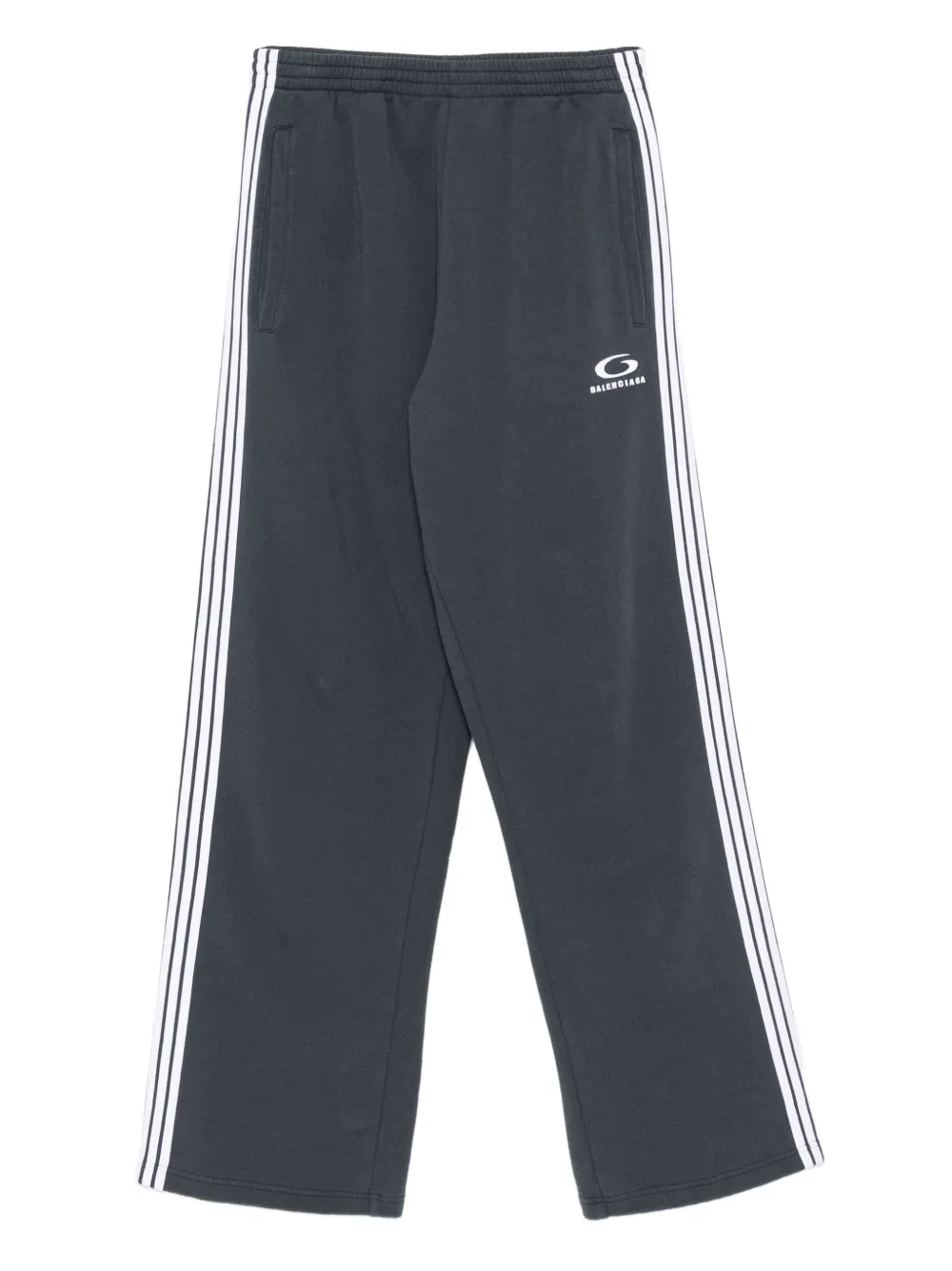Balenciaga Trainingsbroek met zijstreep Blauw