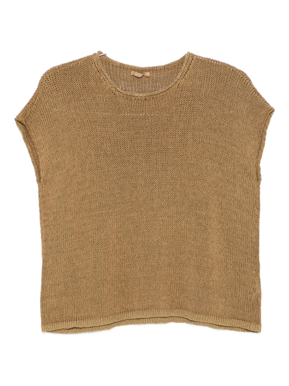 Transit Crew-neck Ribbed Top
