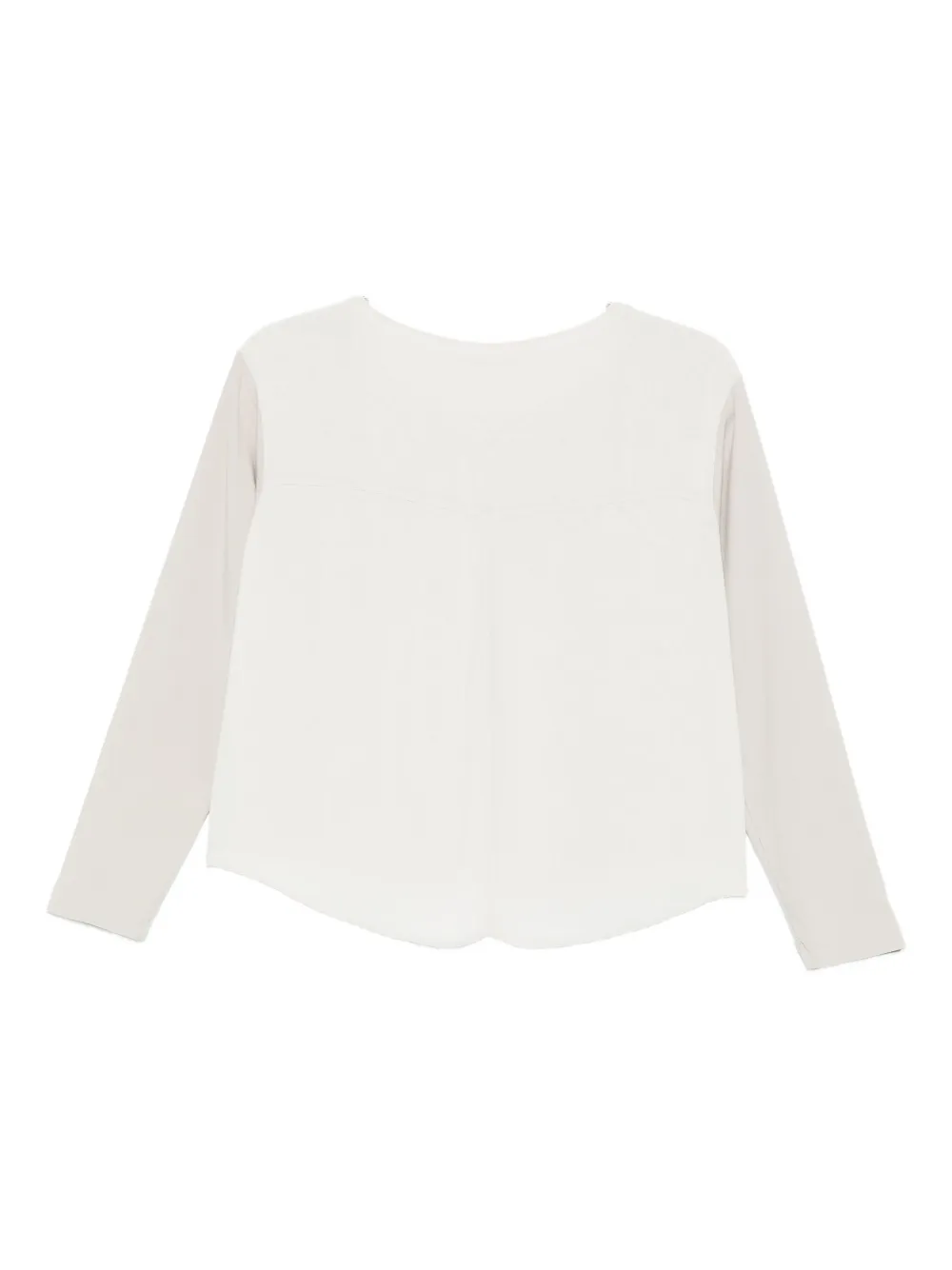 Transit T-shirt met lange mouwen Beige