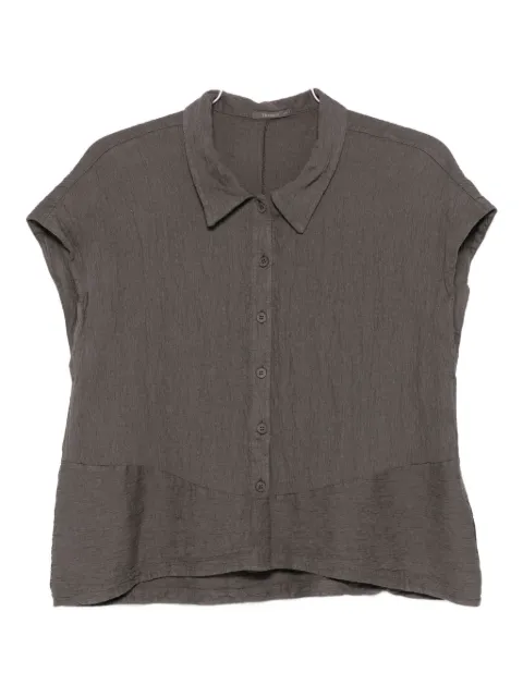 Transit buttoned short-sleeve shirt