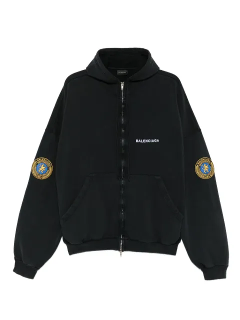 Balenciaga 유니폼 패치 후디