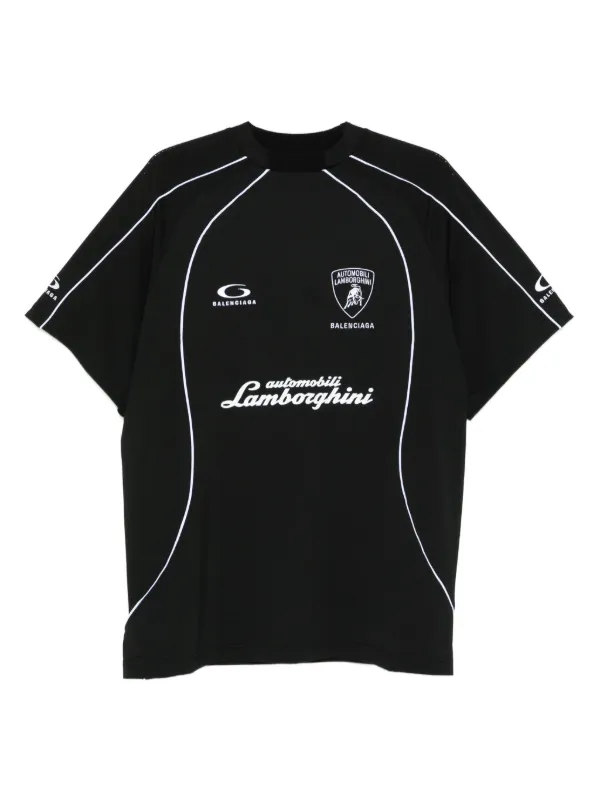 Balenciaga T-shirt Automobili Lamborghini | Nero | FARFETCH IT
